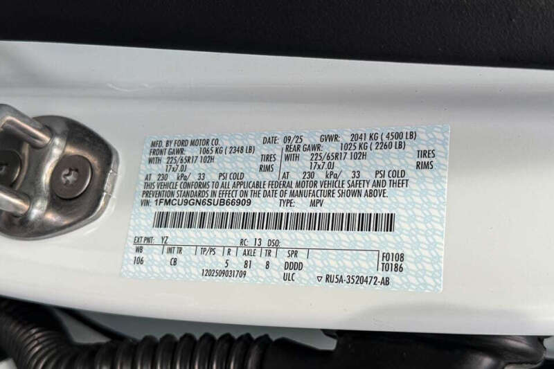 2025 Ford Escape Active