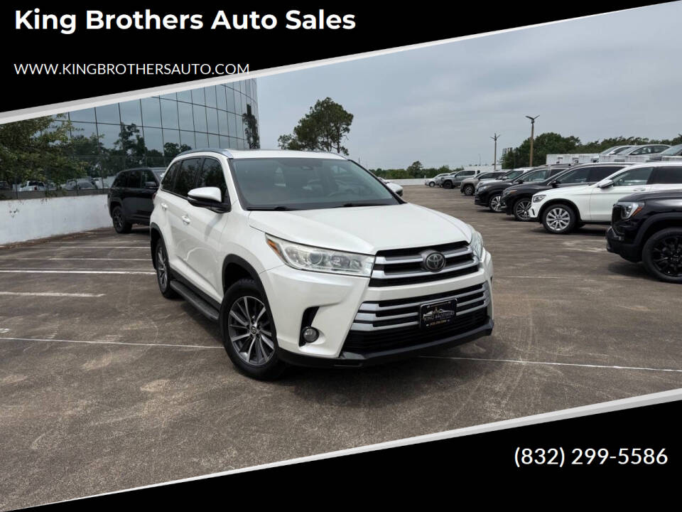 2019 Toyota Highlander XLE 4x2 V6's photo