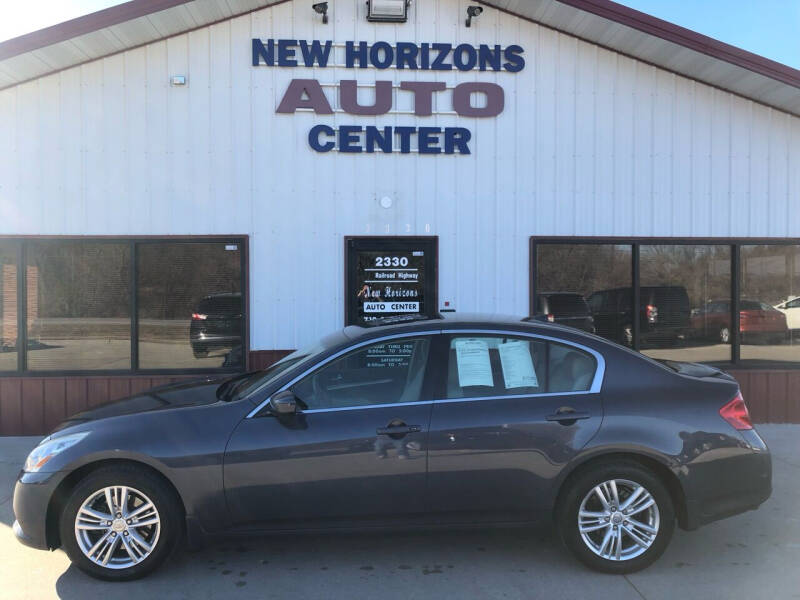 2011 Infiniti G37 Sedan for sale at New Horizons Auto Center in Council Bluffs IA