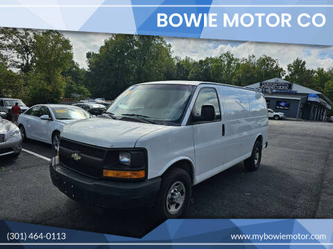 2013 Chevrolet Express for sale at Bowie Motor Co in Bowie MD