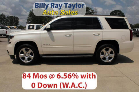 2015 Chevrolet Tahoe for sale at Billy Ray Taylor Auto Sales in Cullman AL