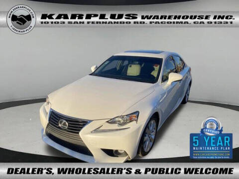 2015 Lexus IS 250 for sale at Karplus Warehouse in Pacoima CA