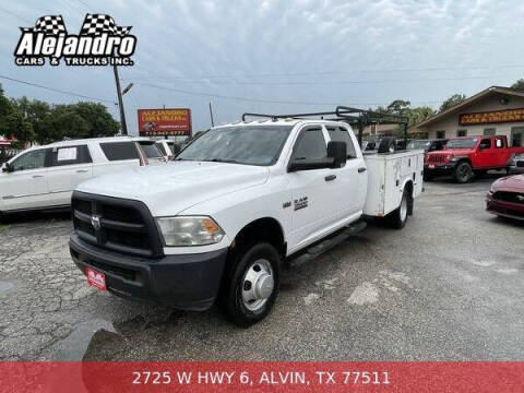 2016 RAM 3500 for sale at Alejandro Cars & Trucks Inc - Commercial Vehicles in Alvin TX
