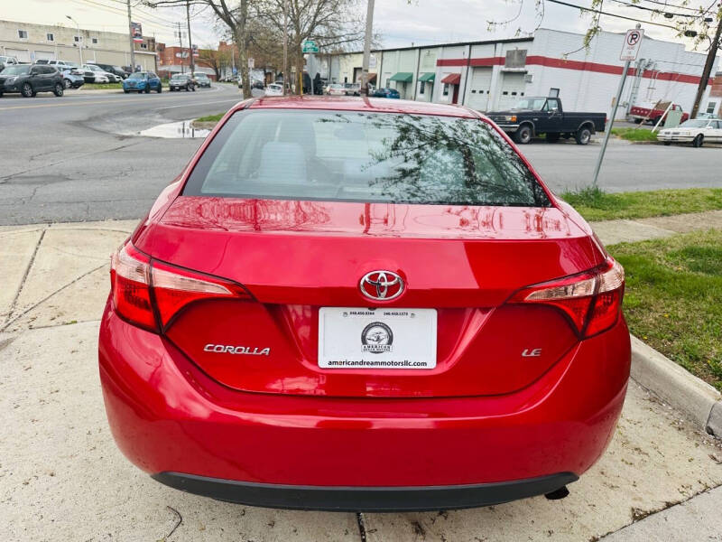 2018 Toyota Corolla LE