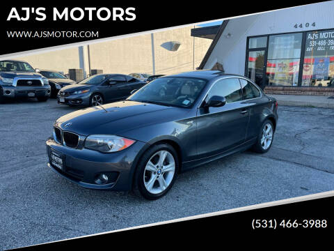 2013 BMW 1 Series for sale at AJ'S MOTORS in Omaha NE