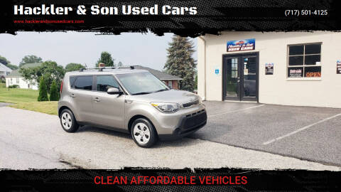 2014 Kia Soul for sale at Hackler & Son Used Cars in Red Lion PA