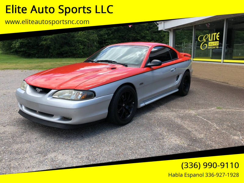 1998 Ford Mustang for sale at Elite Auto Sports LLC in Wilkesboro NC