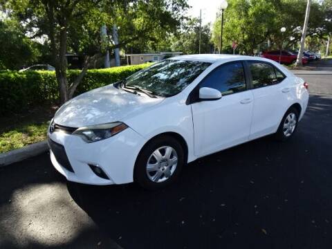 2014 Toyota Corolla for sale at DONNY MILLS AUTO SALES in Largo FL
