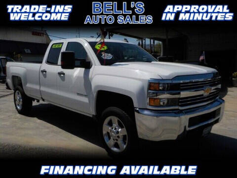 2016 Chevrolet Silverado 2500HD for sale at Bell's Auto Sales in Corona CA