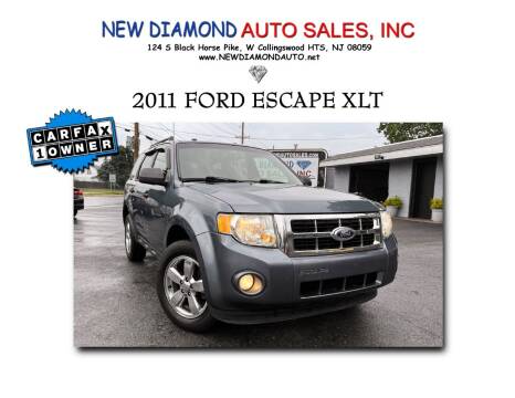 2011 Ford Escape for sale at New Diamond Auto Sales, INC in West Collingswood Heights NJ