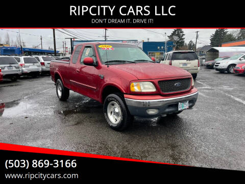2000 Ford F-150 for sale at RIPCITY CARS LLC in Portland OR