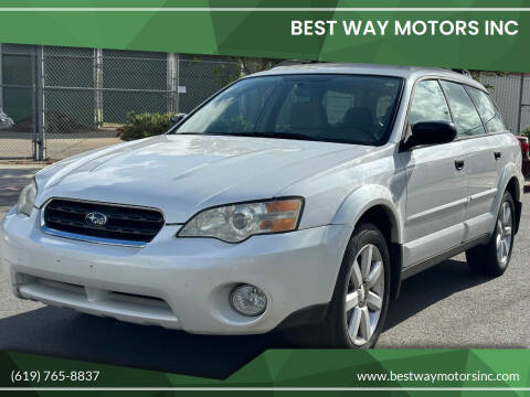 2006 Subaru Outback for sale at BEST WAY MOTORS INC in San Diego CA