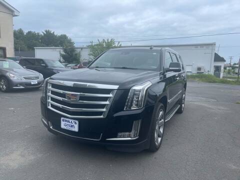 2016 Cadillac Escalade for sale at Brill's Auto Sales in Westfield MA