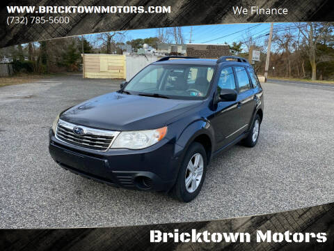 2010 Subaru Forester for sale at Bricktown Motors in Brick NJ