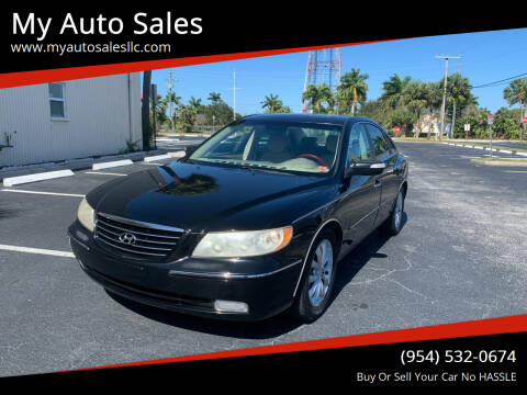 2007 Hyundai Azera for sale at My Auto Sales in Margate FL