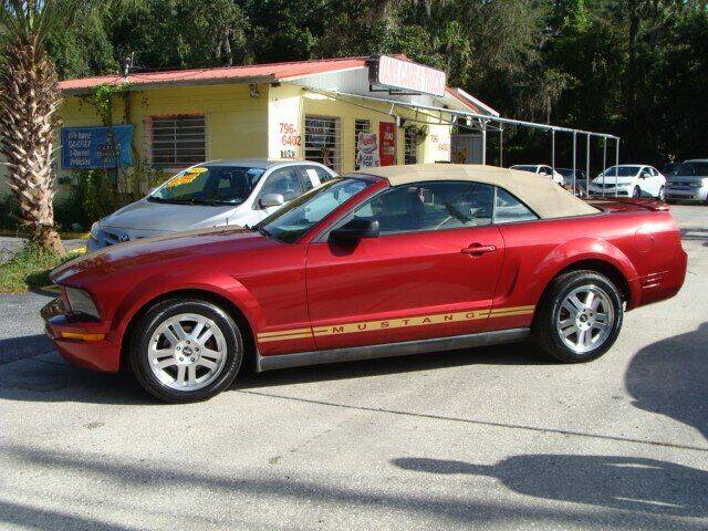 2007 Ford Mustang for sale at VANS CARS AND TRUCKS in Brooksville FL