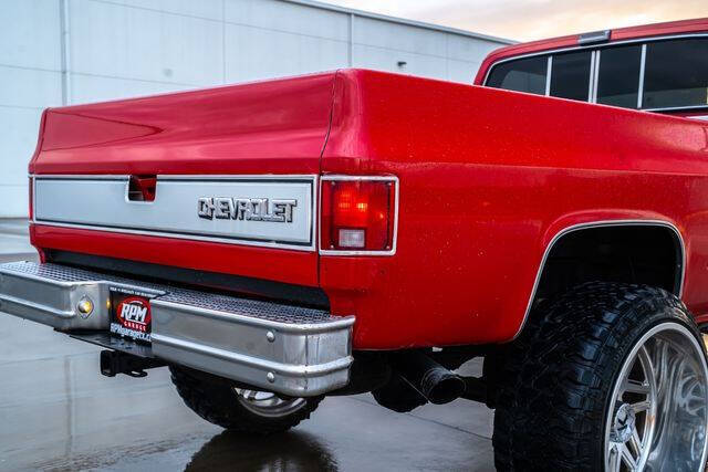 1986 Chevrolet C/K 20 Series K20 Silverado