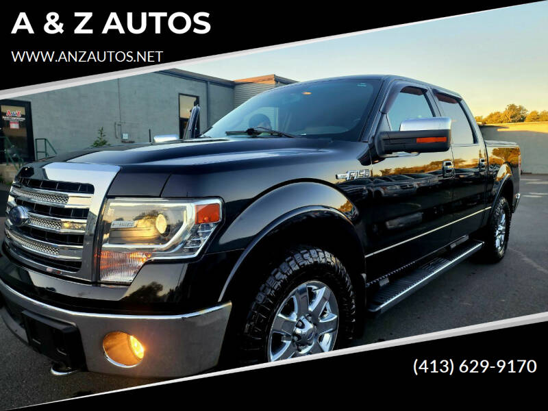 2013 Ford F-150 for sale at A & Z AUTOS in Westfield MA