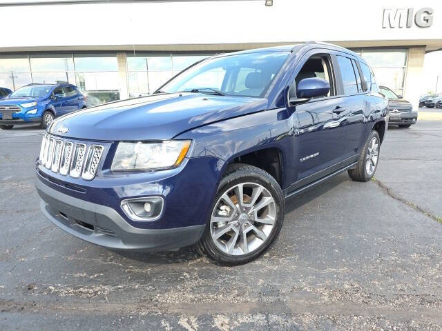 Used 2017 Jeep Compass High Altitude with VIN 1C4NJCEA6HD118435 for sale in Bellefontaine, OH