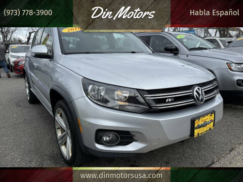 2016 Volkswagen Tiguan for sale at Din Motors in Passaic NJ