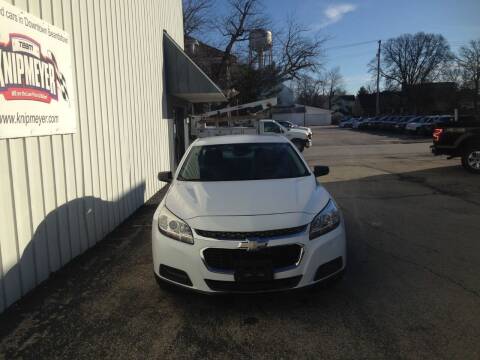 2014 Chevrolet Malibu for sale at Team Knipmeyer in Beardstown IL