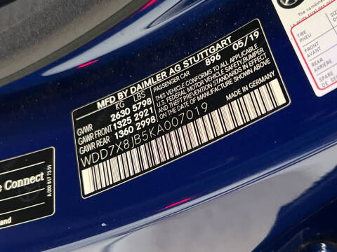 2019 Mercedes-Benz AMG GT 63