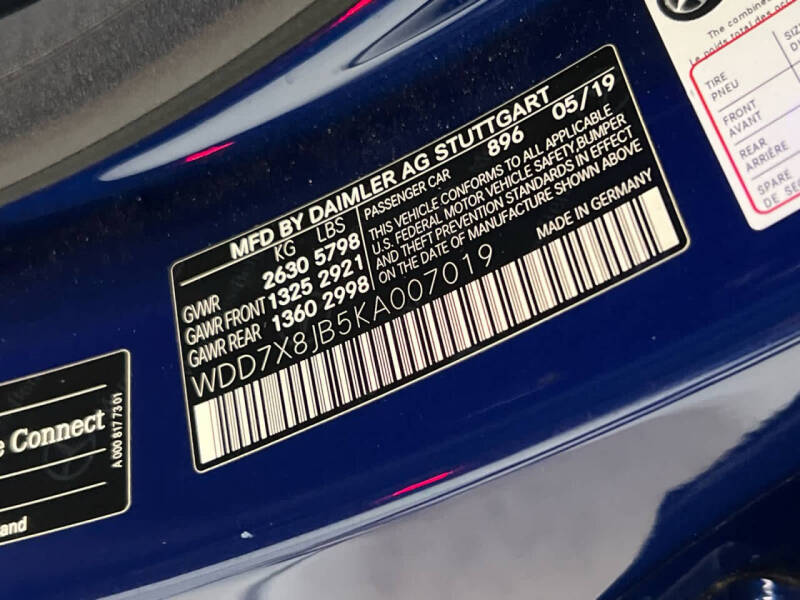 2019 Mercedes-Benz AMG GT 63