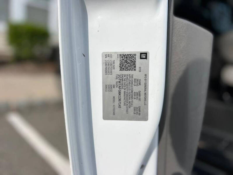 2019 GMC Savana 2500