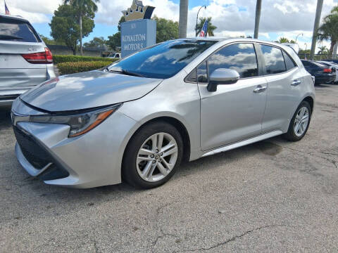 2019 Toyota Corolla Hatchback SE