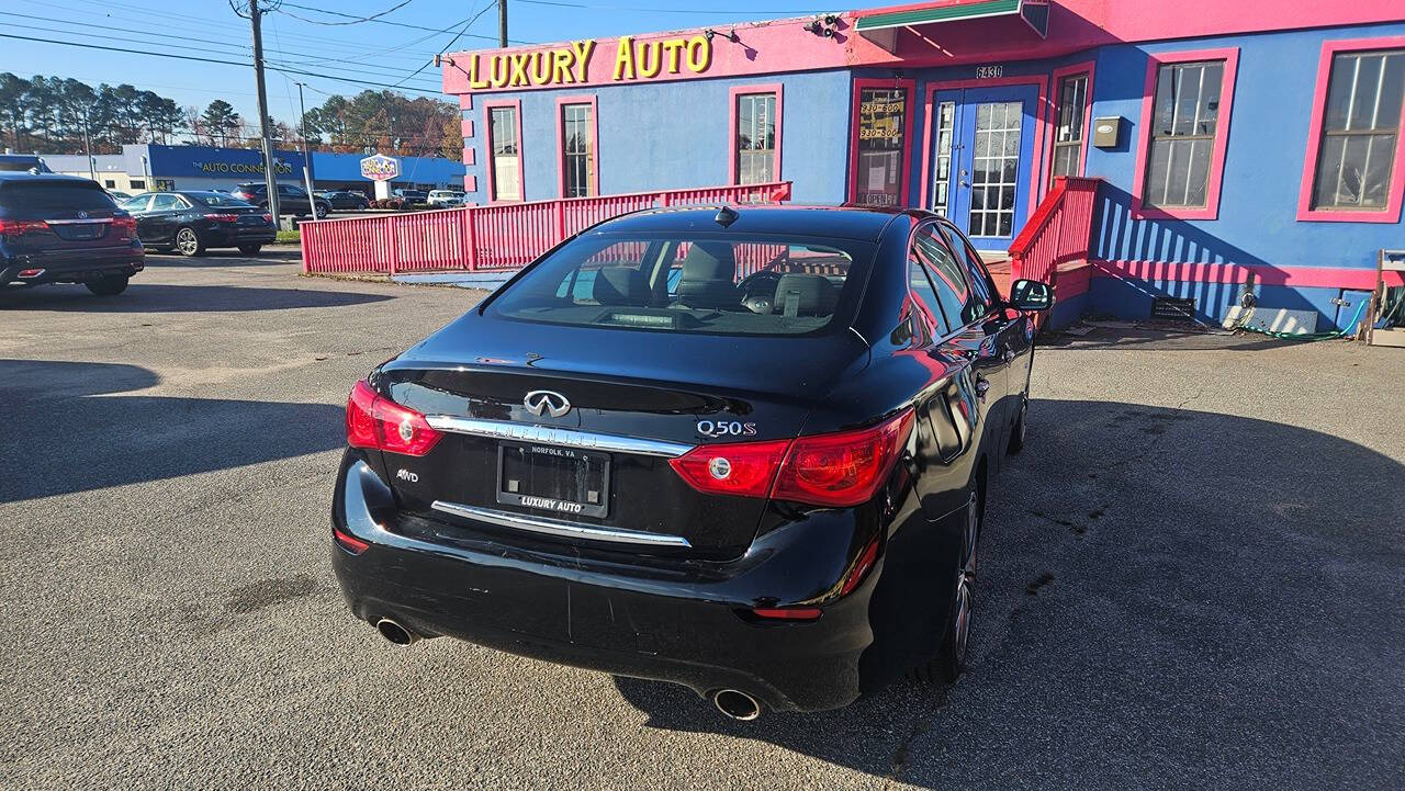 2014 INFINITI Q50 for sale at Luxury Auto Sales, Inc in Norfolk, VA