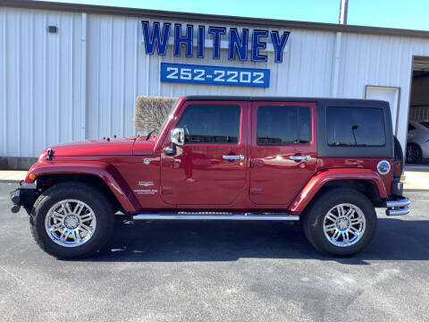 2011 Jeep Wrangler Unlimited for sale at Whitney Motor Company in Duncan OK