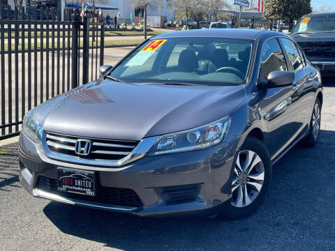 2014 Honda Accord for sale at Auto United in Houston TX