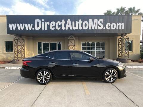 2017 Nissan Maxima for sale at Direct Auto in D'Iberville MS
