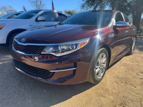 2016 Kia Optima for sale at S & J Auto Group in San Antonio TX