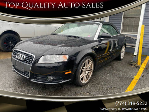 2009 Audi A4 for sale at Top Quality Auto Sales in Westport MA