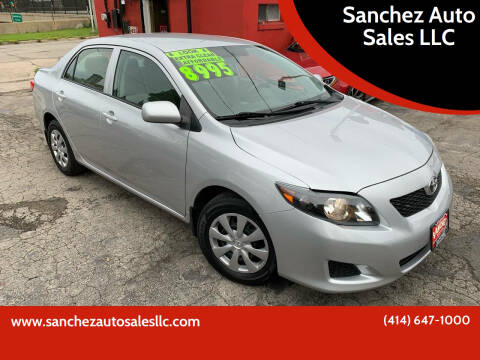 2009 Toyota Corolla for sale at Sanchez Auto Sales LLC in Milwaukee WI