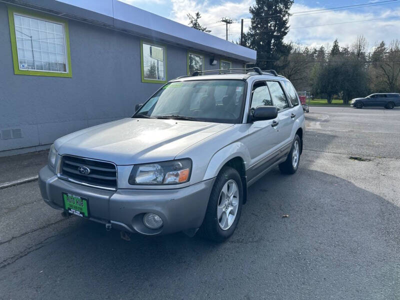 2003 Subaru Forester for sale at AUTO HUB in Salem OR