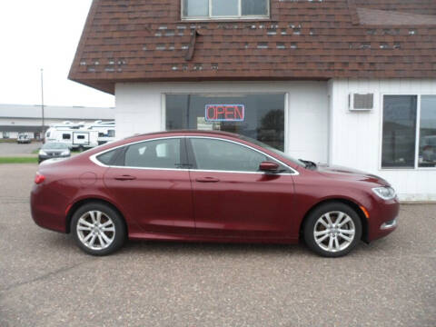 2015 Chrysler 200 for sale at Paul Oman's Westside Auto Sales in Chippewa Falls WI