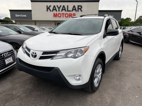 2015 Toyota RAV4 for sale at KAYALAR MOTORS in Houston TX