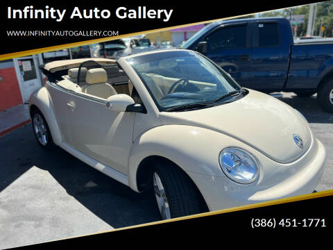 2005 Volkswagen New Beetle Convertible for sale at Infinity Auto Gallery in Daytona Beach FL