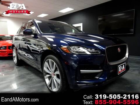 2018 Jaguar F-PACE for sale at E&A Motors in Waterloo IA