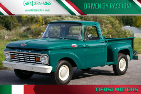1963 Ford F-100 for sale at Tifosi Motors in Downingtown PA