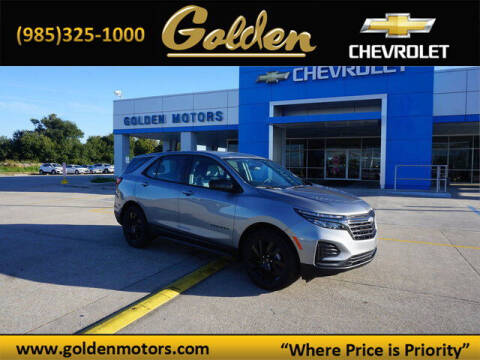 2024 Chevrolet Equinox for sale at GOLDEN MOTORS in Cut Off LA