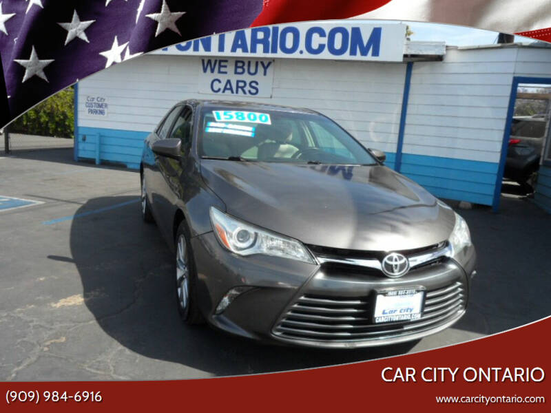 2015 Toyota Camry for sale at Car City Ontario in Ontario CA
