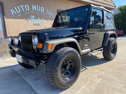 2006 Jeep Wrangler for sale at Auto Hub, Inc. in Anaheim CA