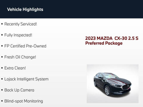 2023 Mazda CX-30 2.5 S Preferred