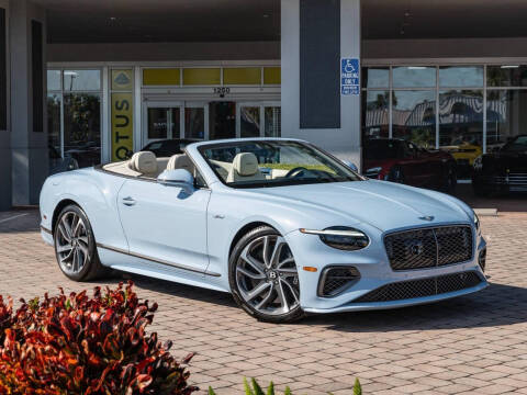 2025 Bentley Continental GTC Speed