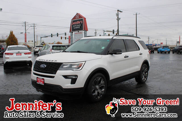 2018 Ford Explorer for sale at Jennifer's Auto Sales & Service in Spokane Valley, WA