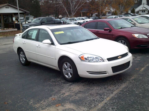 2008 Chevrolet Impala for sale at LAKESIDE MOTORS LLC in Houghton Lake MI