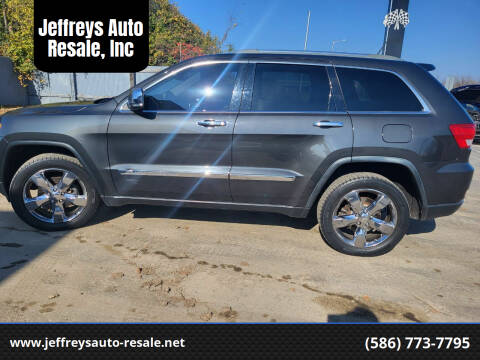 2011 Jeep Grand Cherokee for sale at Jeffreys Auto Resale, Inc in Clinton Township MI